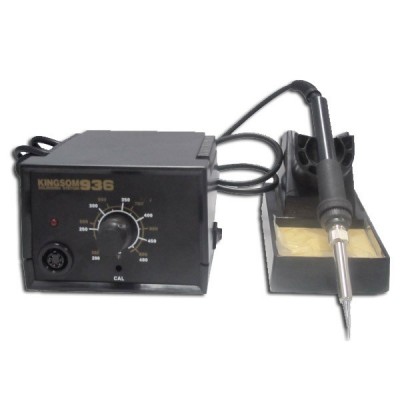 Knob controls temperature with 907 soldering handle 60w high quality black lead-free PCB soldering station